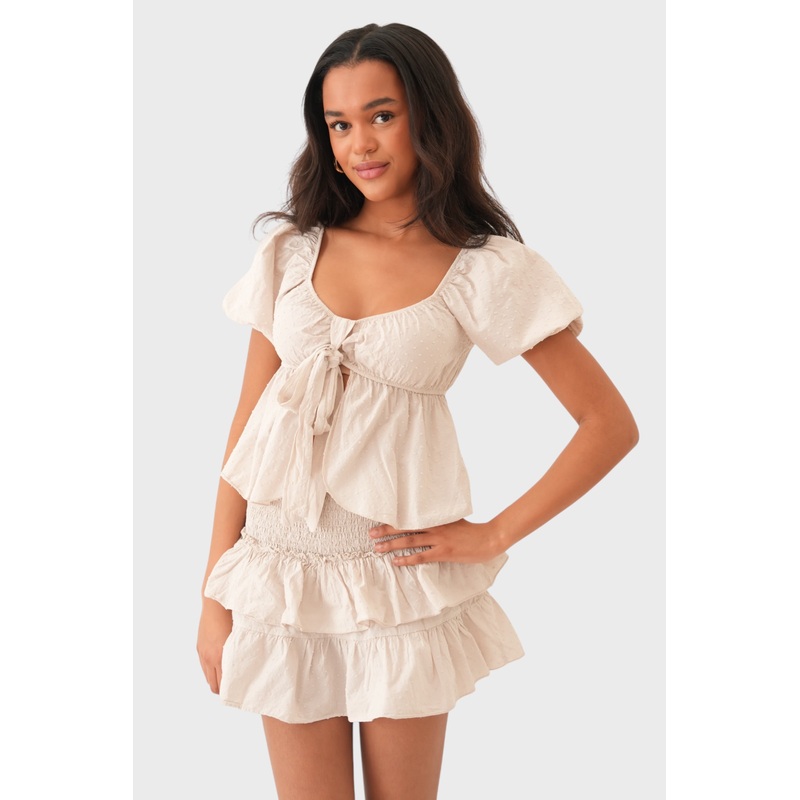 "Sophie" skirt beige