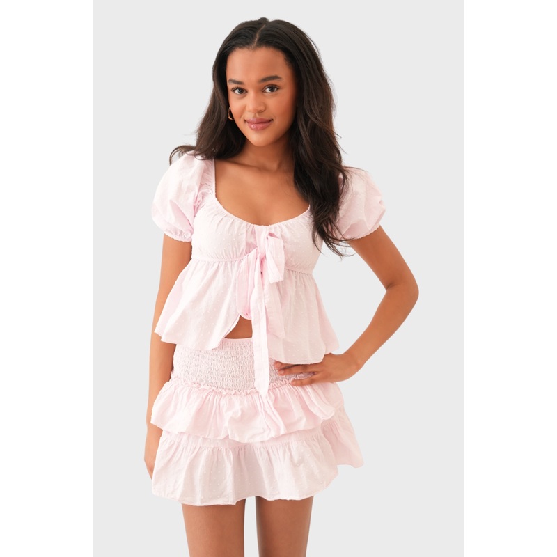 "Sophie" top baby pink