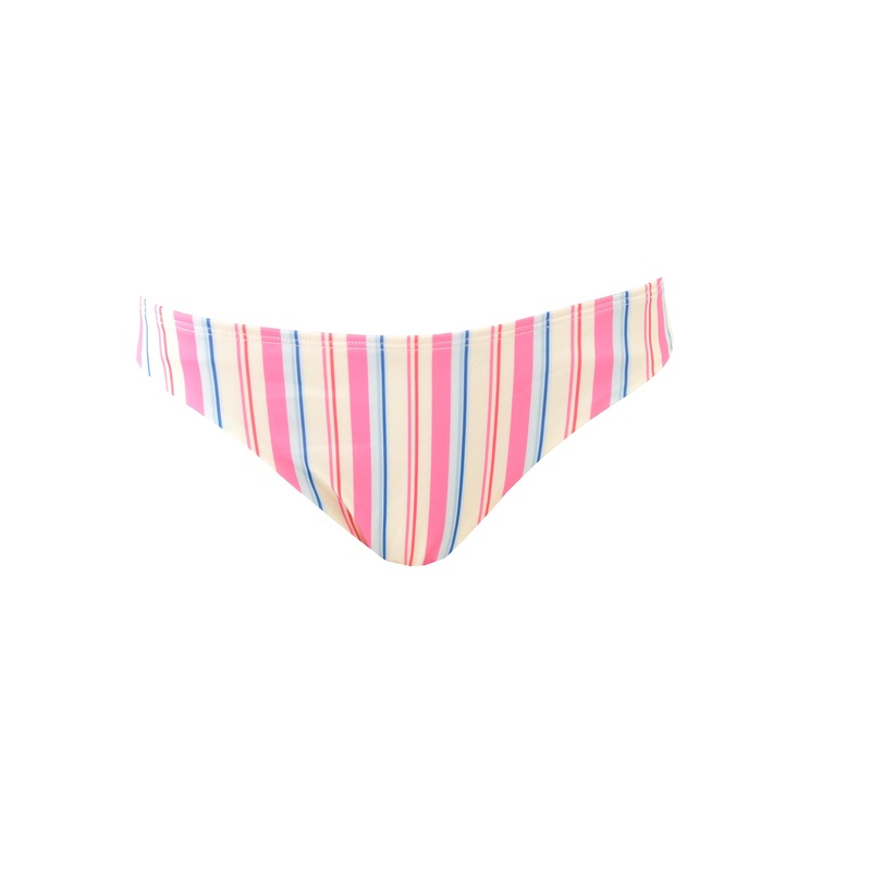 "Summer" bikini bottom striped