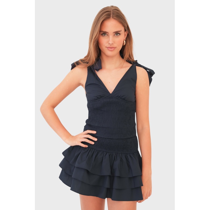 "Summer" top navy