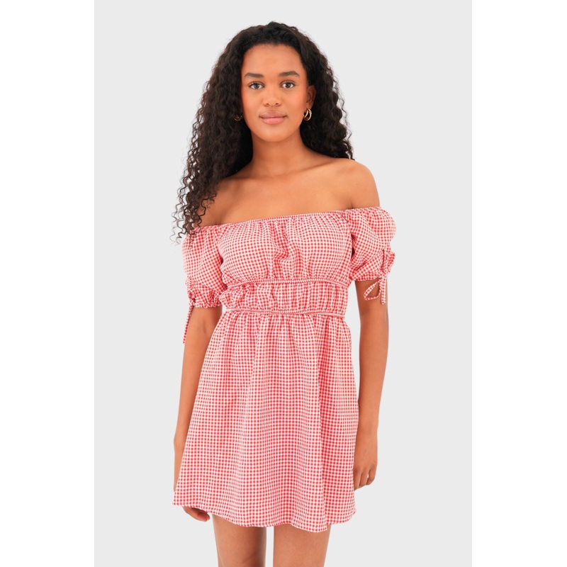 "Berry" dress red