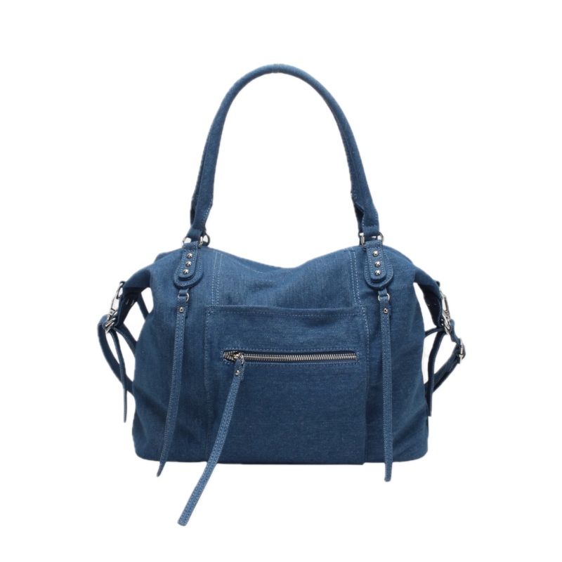 "Denim" bag light blue