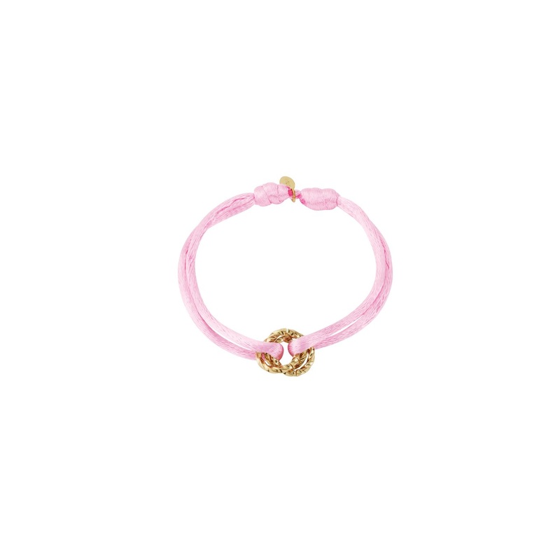 "Forever" bracelet pink