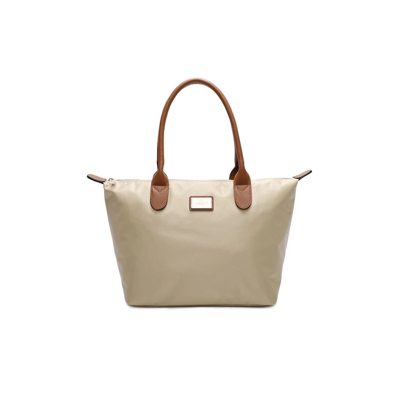"Shopper" bag beige