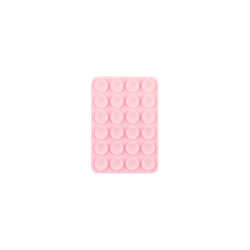 "Sticky" phone accessory light pink