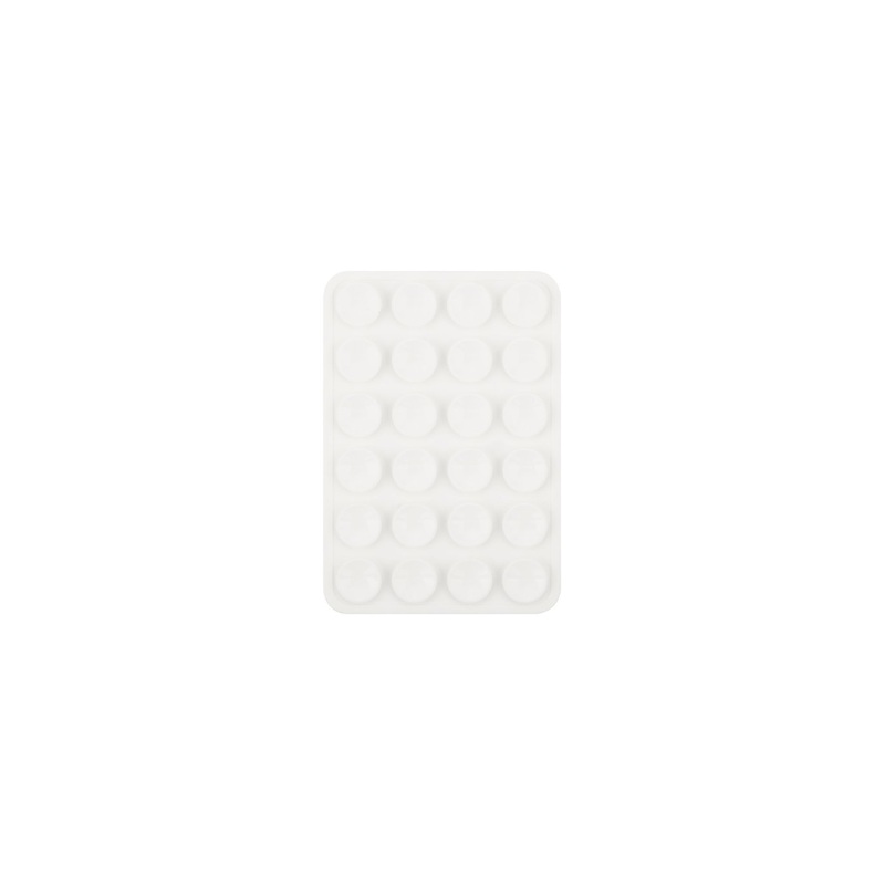 "Sticky" phone accessory white