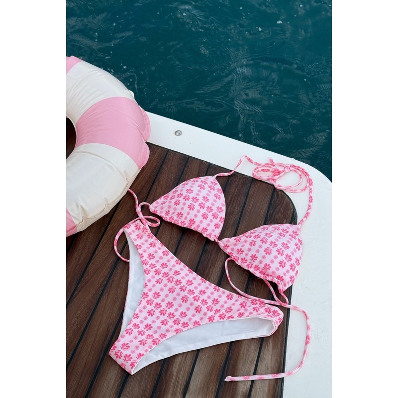 "Sunkissed" bikini top pink