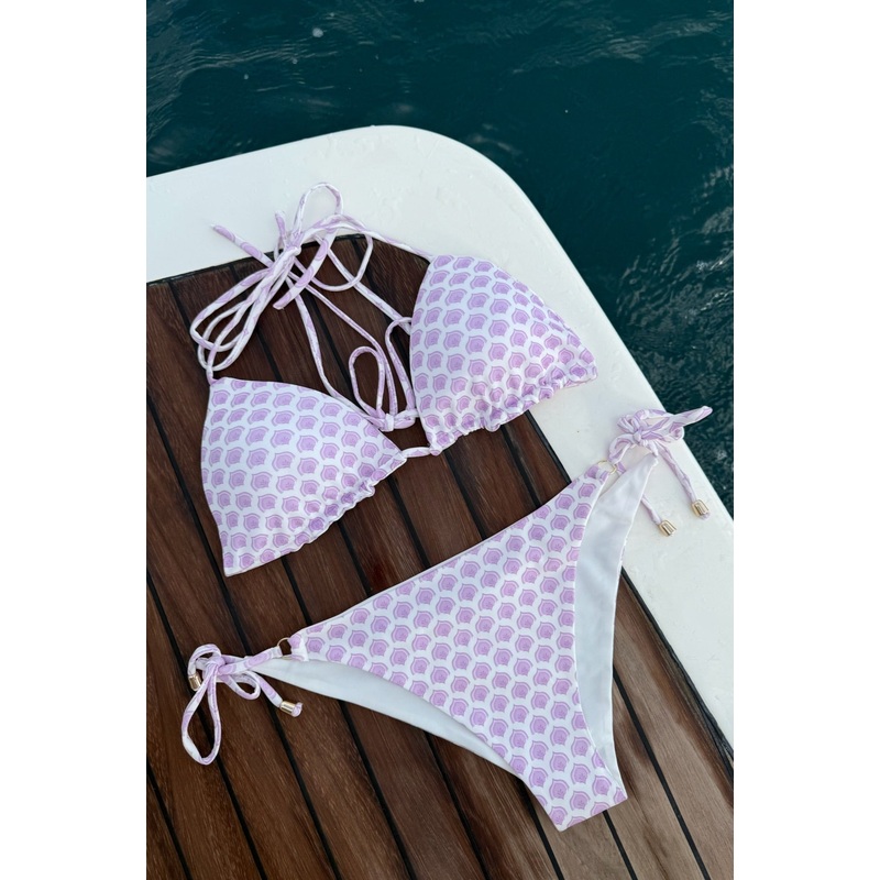 "Sunny" bikini top purple