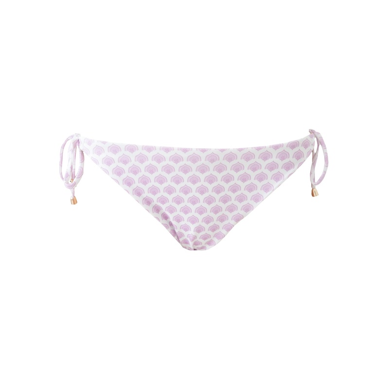 "Sunny" tied bikini bottom purple