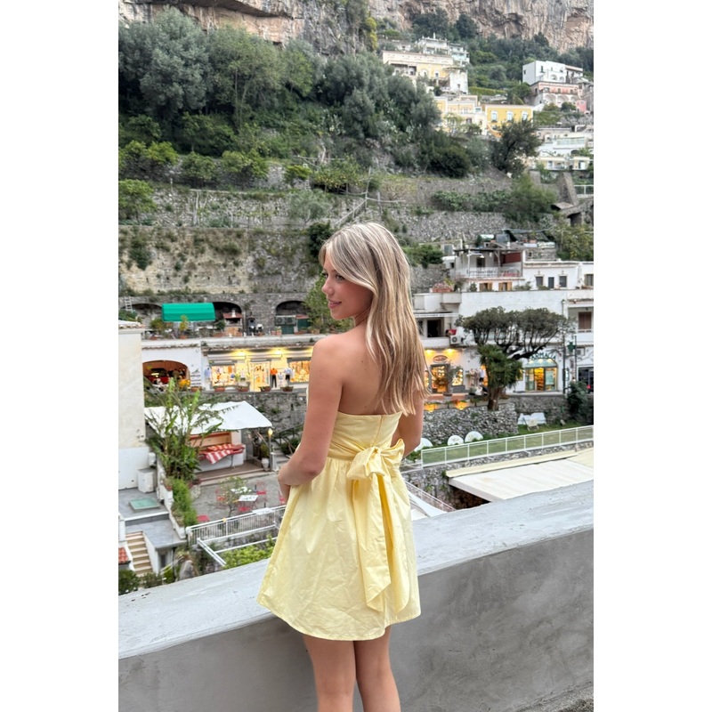 "Sunshine" dress yellow PRE ORDER
