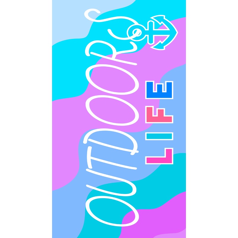 Outdoor Life Beach Blanket