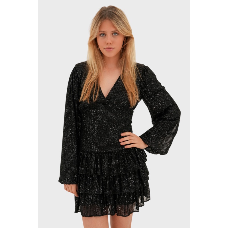 "Paris" dress black