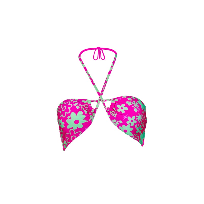 Blossom New Tie Front Bandeau