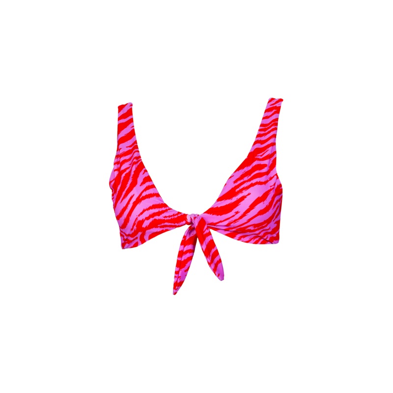 Islander Tie Front Bralette Top