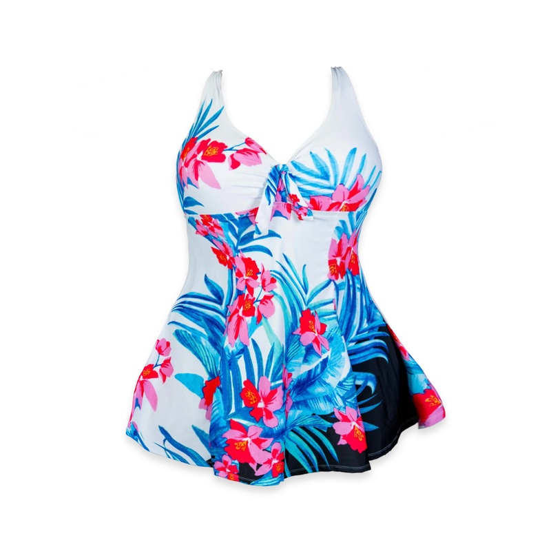 Miss Daisy Bow Font Swimdress
