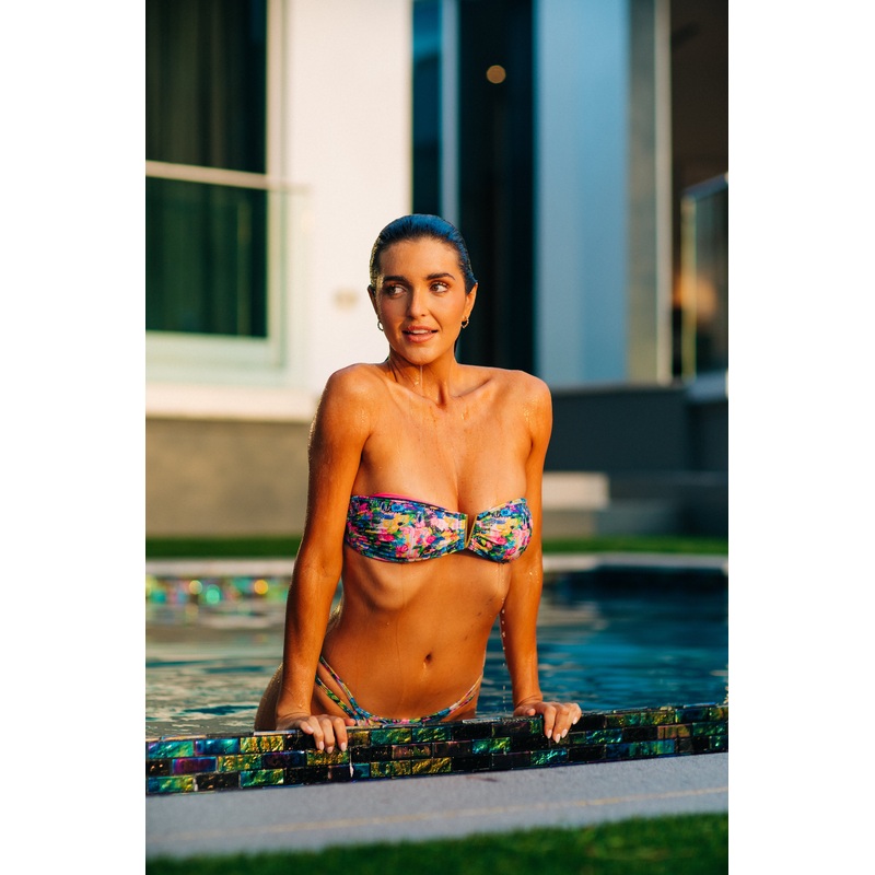 Flower Bloom V - Bandeau Top