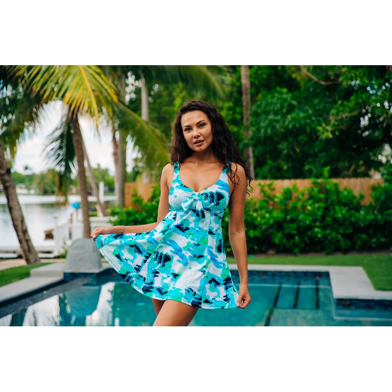 Aqualina Bow Front Swimdress