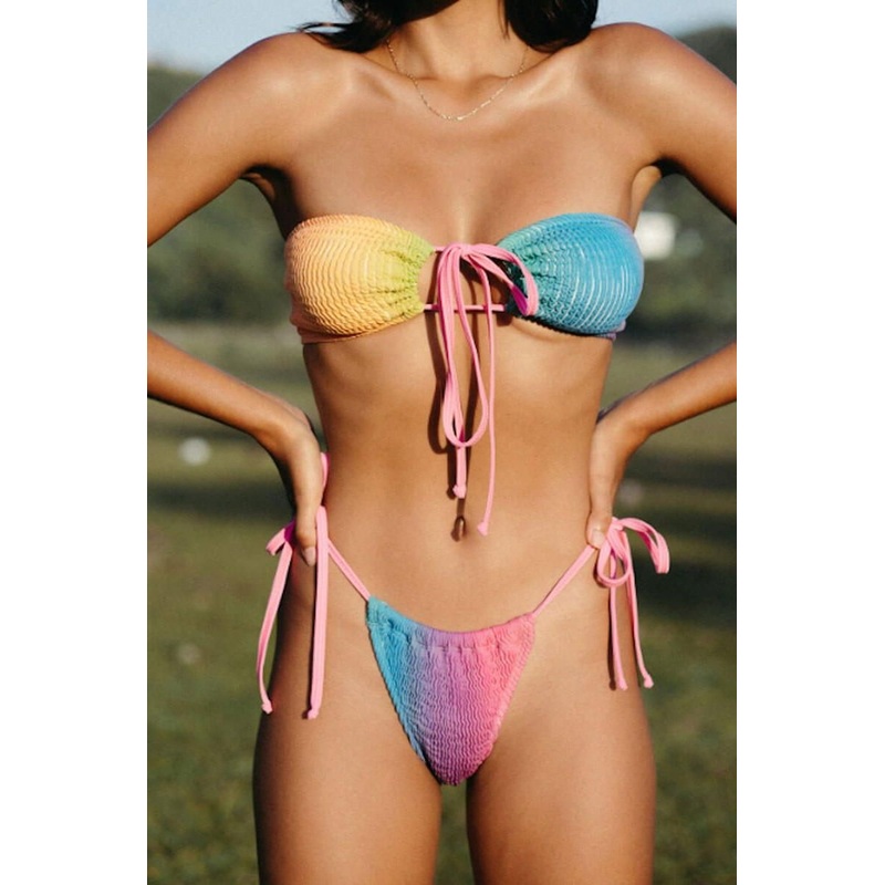 Cottelesole Bikini In Rainbow