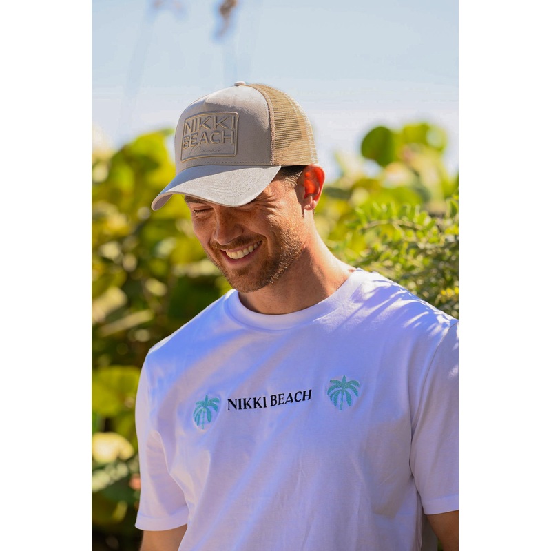 Nikki Beach Beige Cap