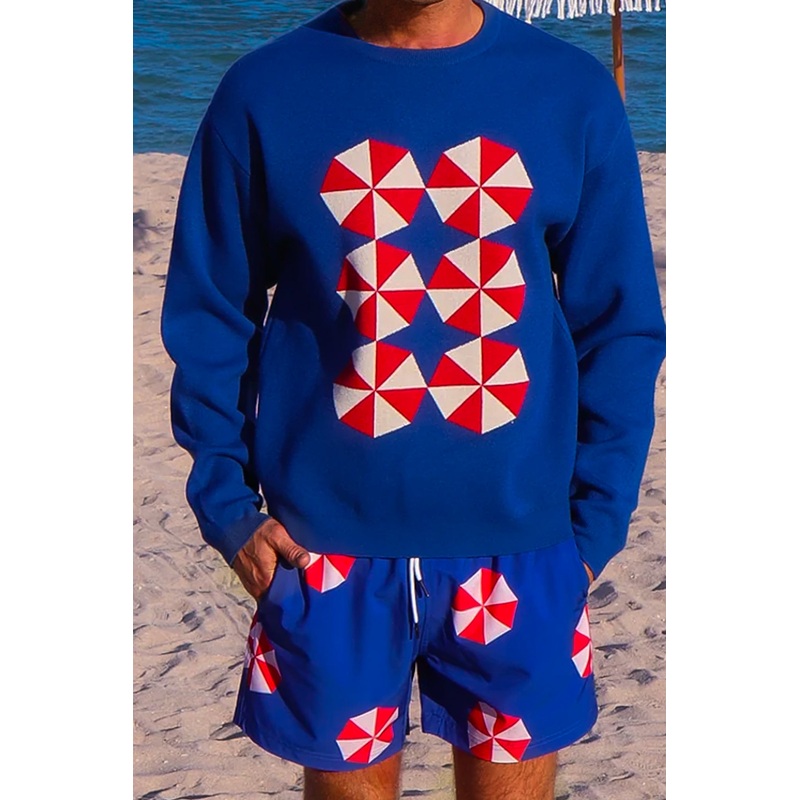 Blue Umbrella Swim Short