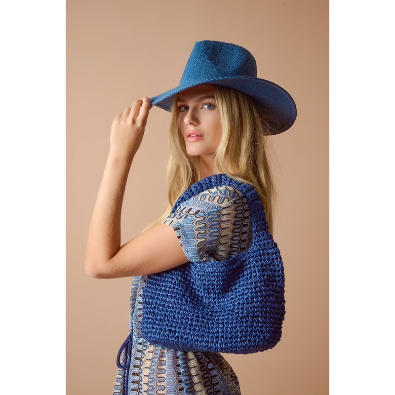 Brooklyn Hat in Navy
