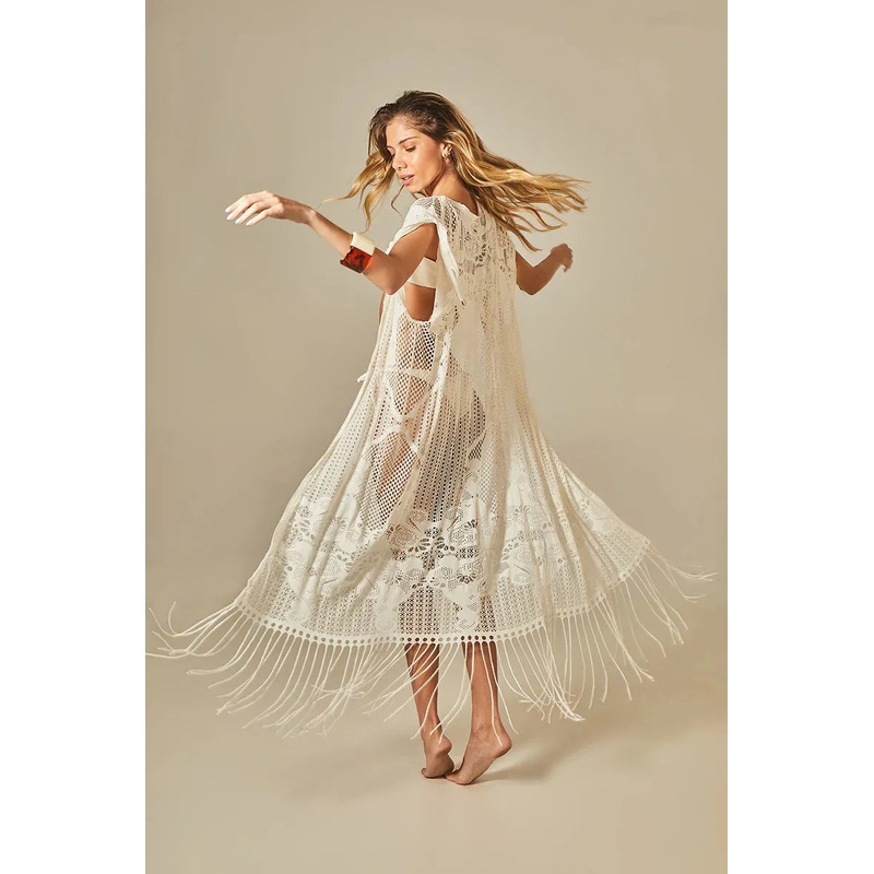 Fringe Kimono