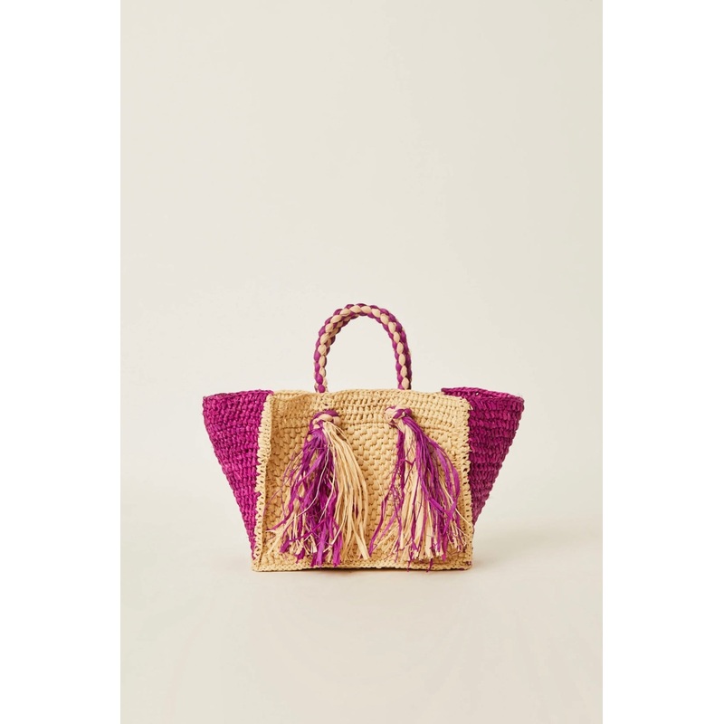 Lucas Mini Tote in Magenta