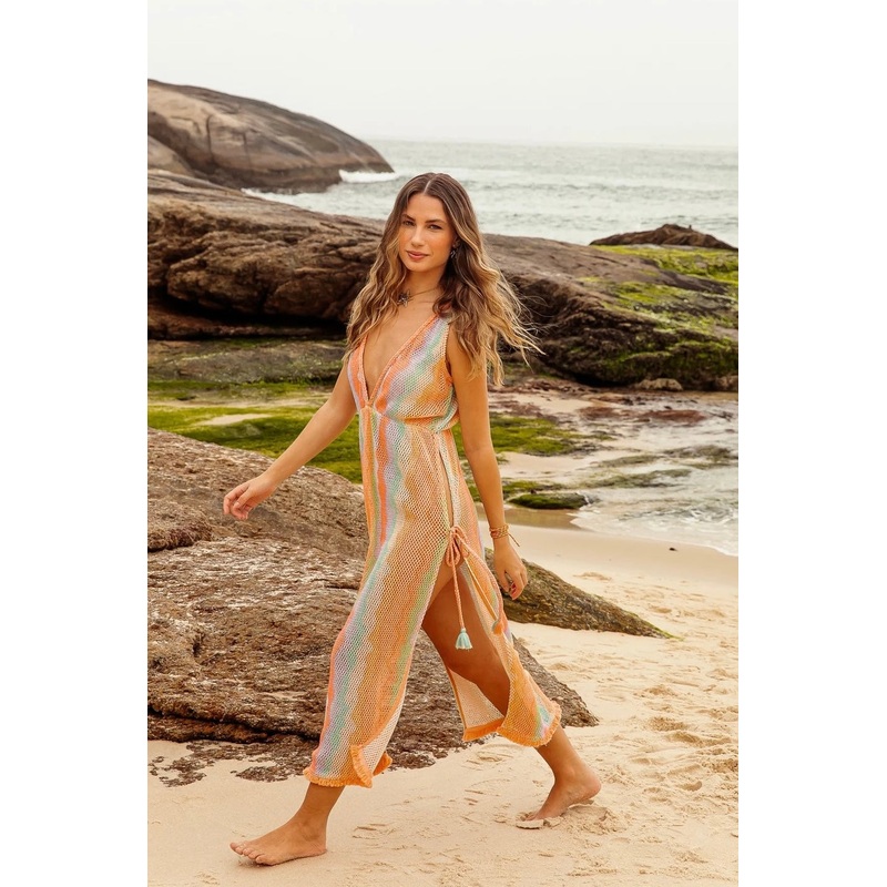 Marina Coverup Net Dress