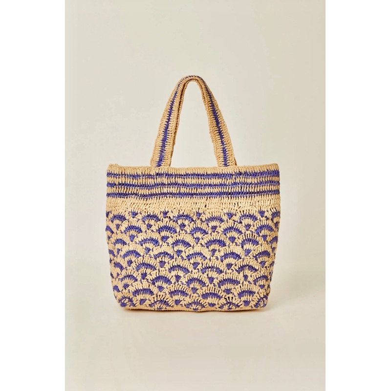 Mateo Tote in Azure