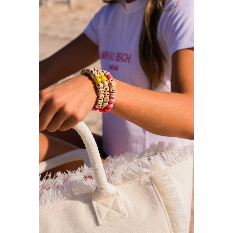 Mercedes Salazar x Nikki Beach Tell Only Your Best Friends Bracelets Set