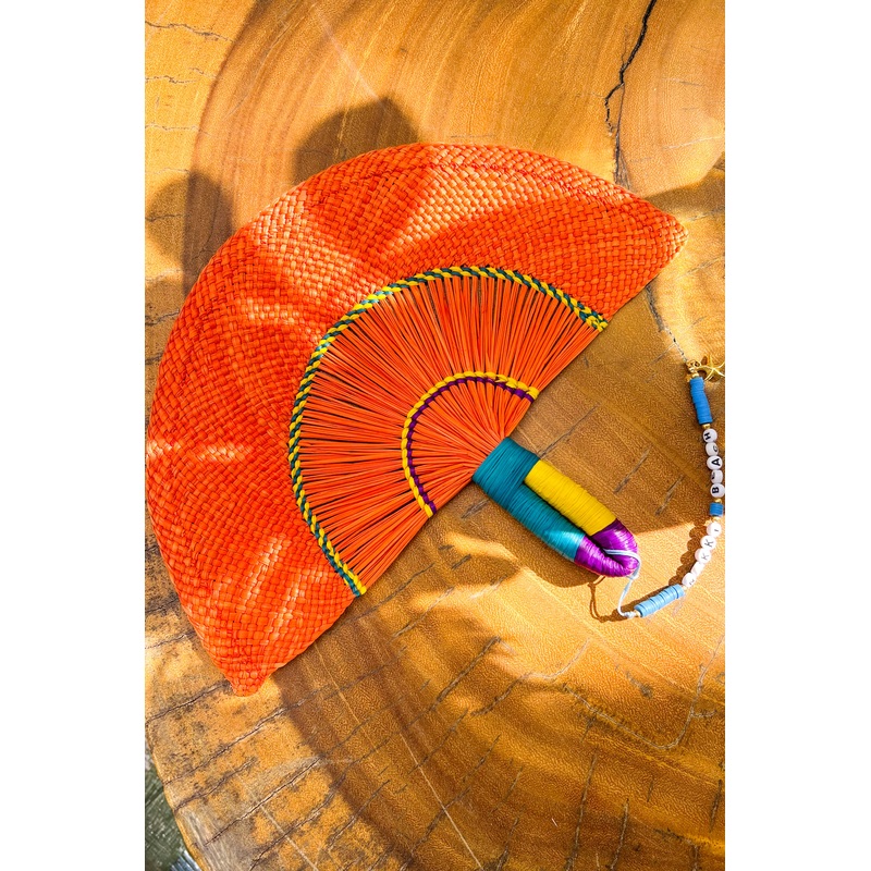 Nikki Fan in Orange