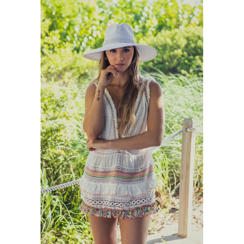 Saylor Hat White