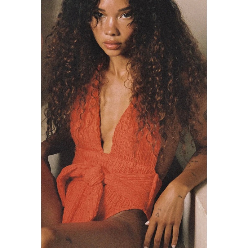 Tangerine Onepiece in Orange