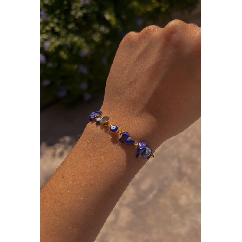 Angel Eye Lapis Lazuli Bracelet