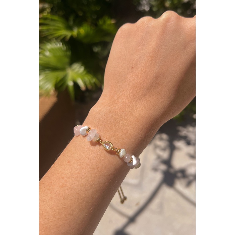 Charger Bracelet in White