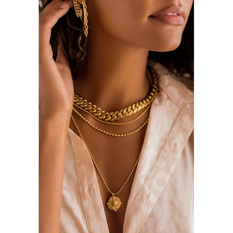 Double Beaded Necklace