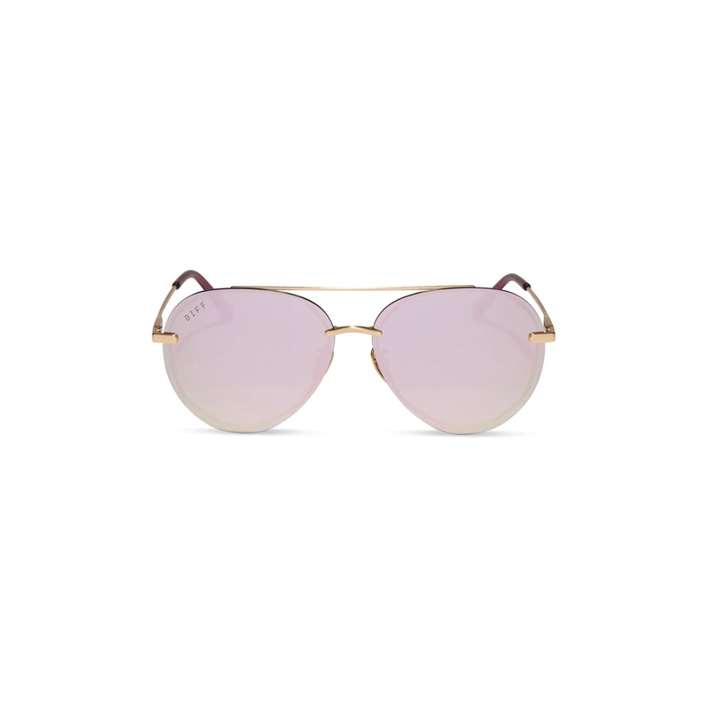 Lenox Brushed Gold Cherry Blossom Sunglasses