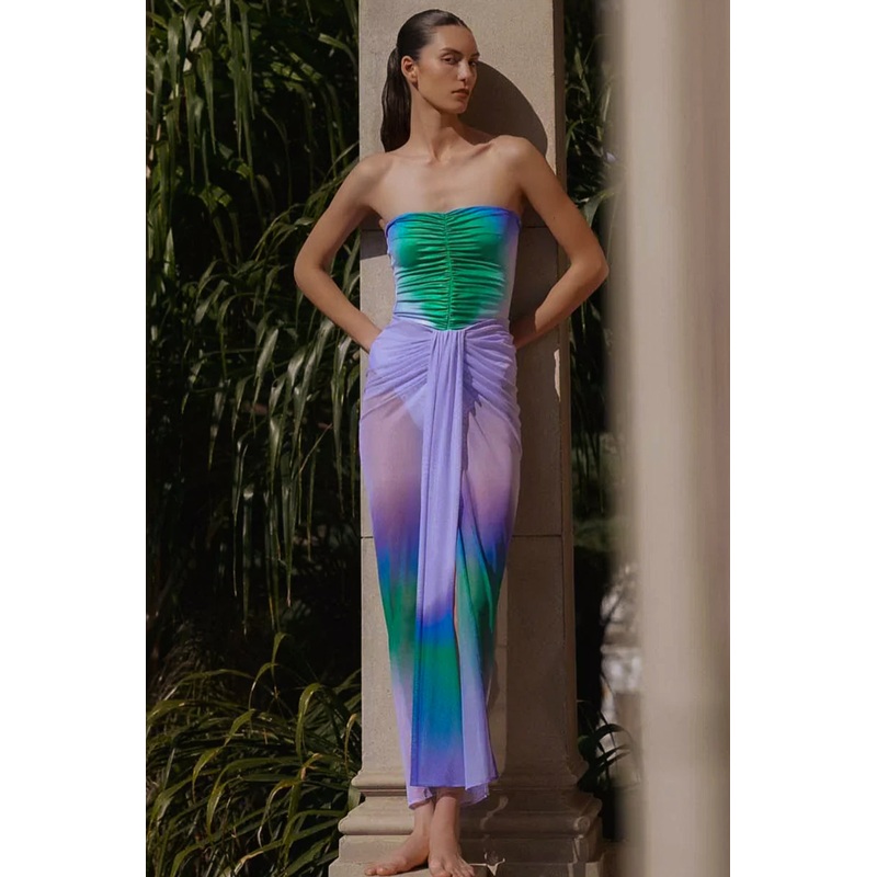 Nia Skirt in Blue Purple