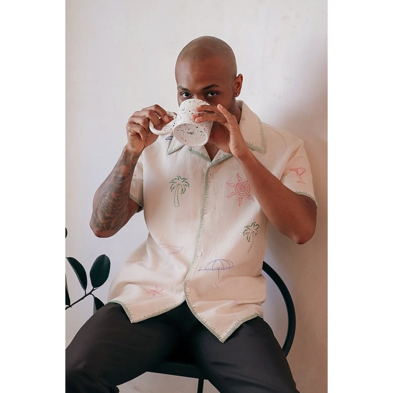 Palms Linen Shirt