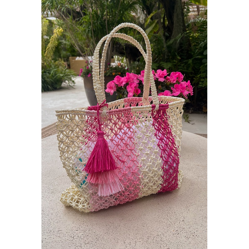 Portofino Bag in Raspberry