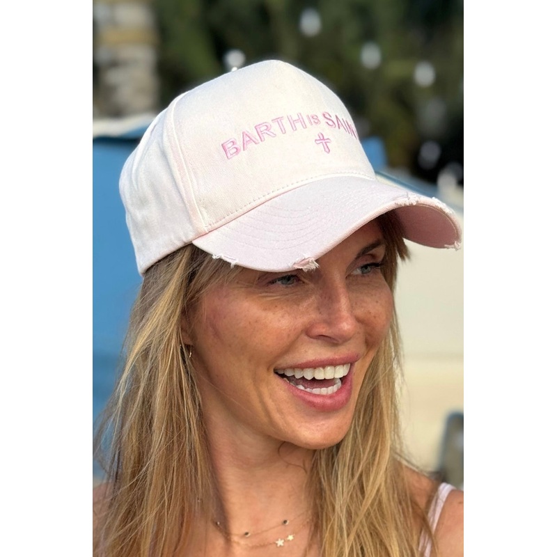 Barth is Saint Cap in Baby Pink