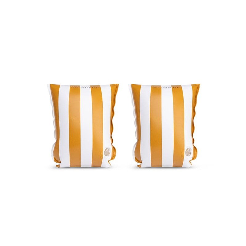 Flow | Brown/White Swim Arm Bands 0-2 years