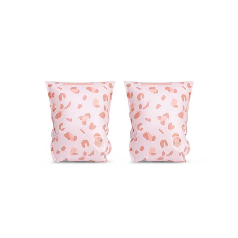 Leopard | Old Pink Swim Arm Bands 0-2 years
