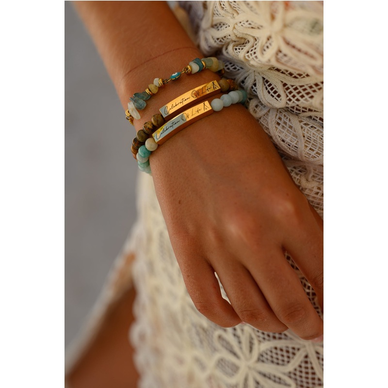 Nikki Beach Celebration Of Life Bracelet Green