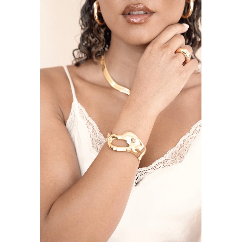 Open Abstract Cuff