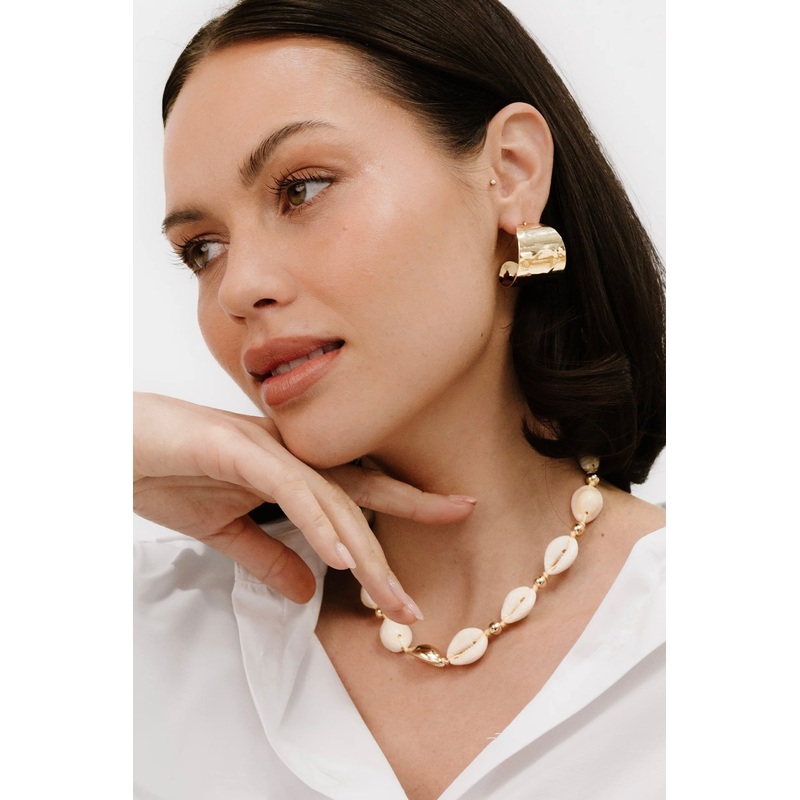 Out to Sea Cowrie Shell Necklace