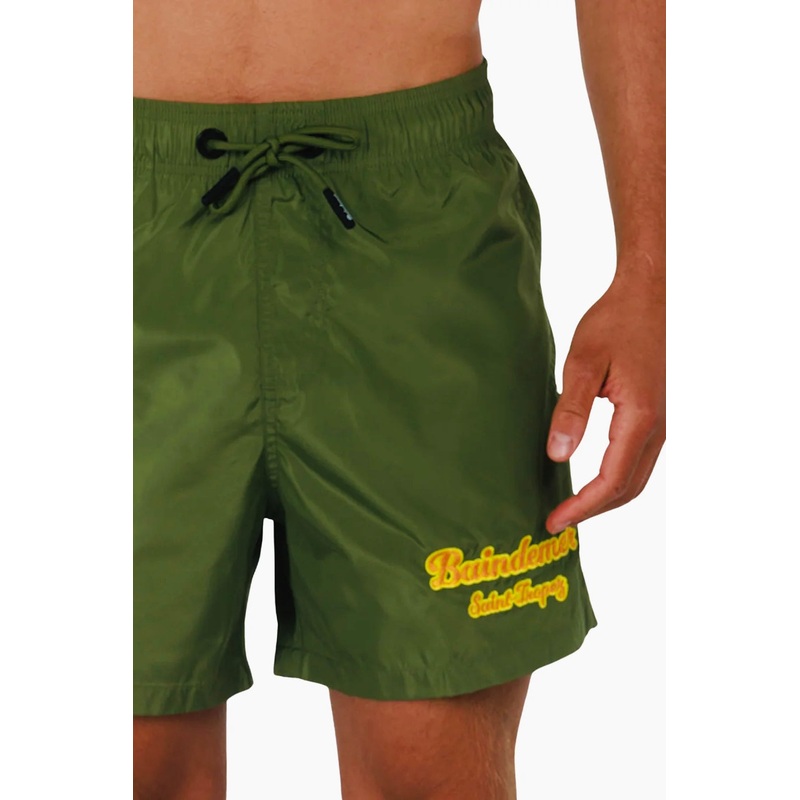 SALIN MILITARY GREEN | Mens Swimwear BDM CLASSIC