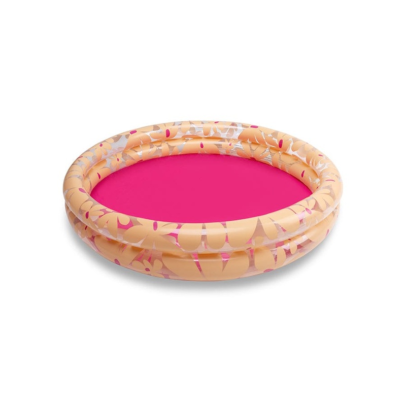 Clear Bloom | Orange Baby Pool  100 cm