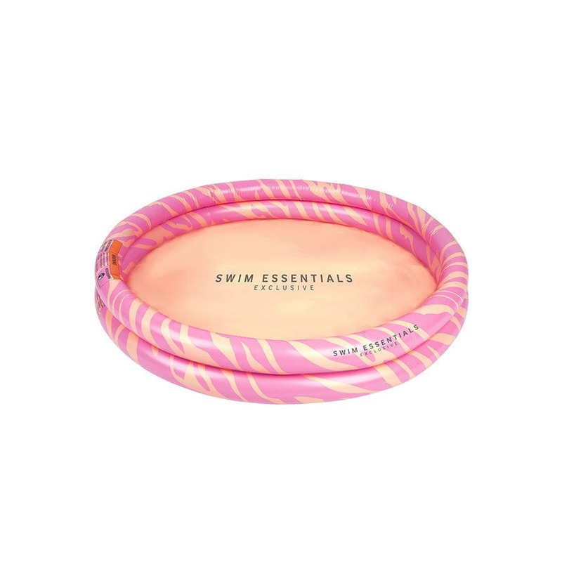 Vibrant Stripes | Pink Baby Pool  100 cm