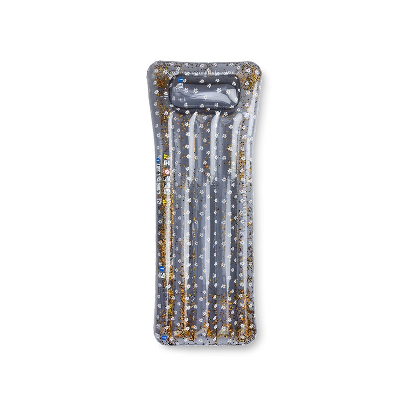 Daisy Flower | Blue Luxury Air Mattress